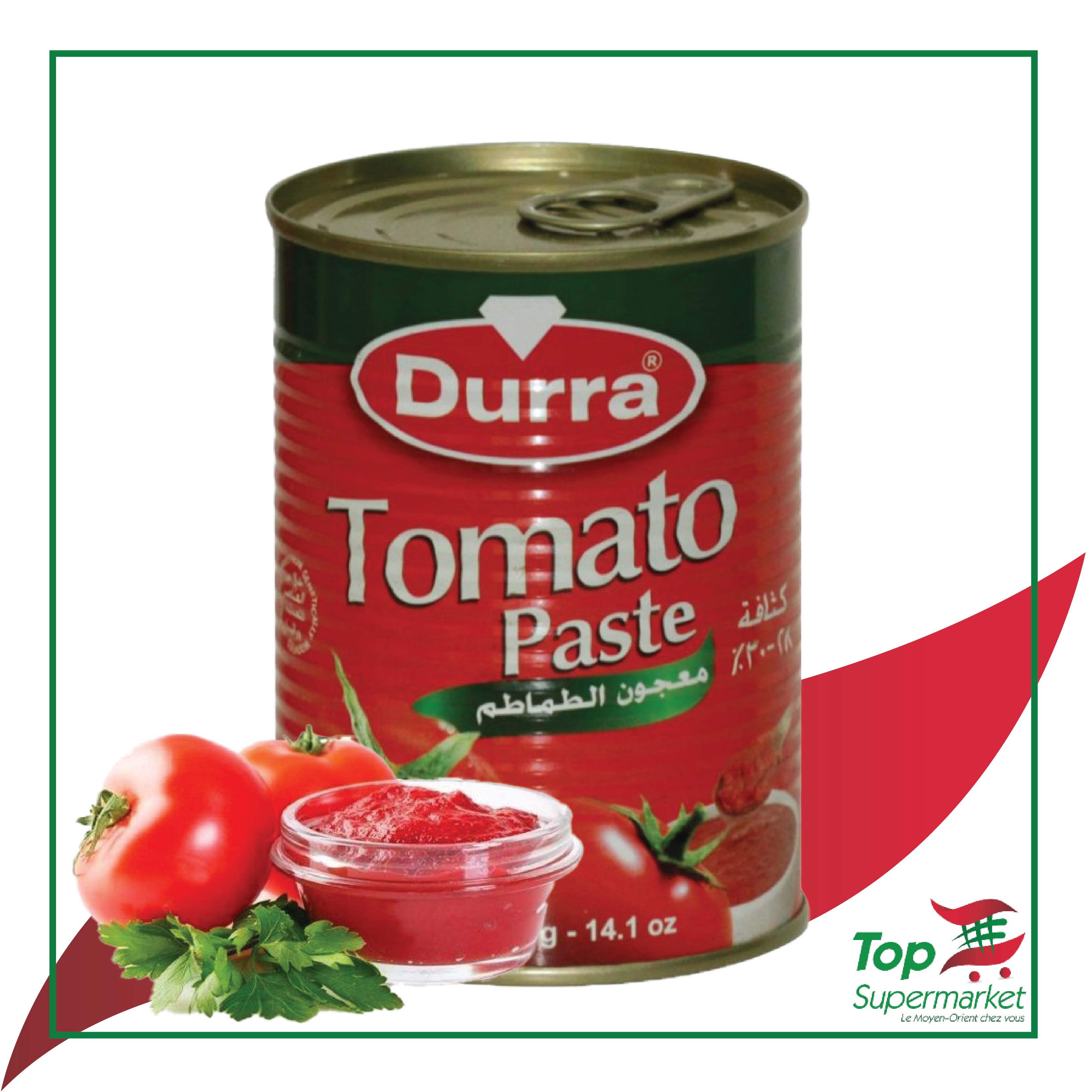 Durra concentré de tomate 400gr